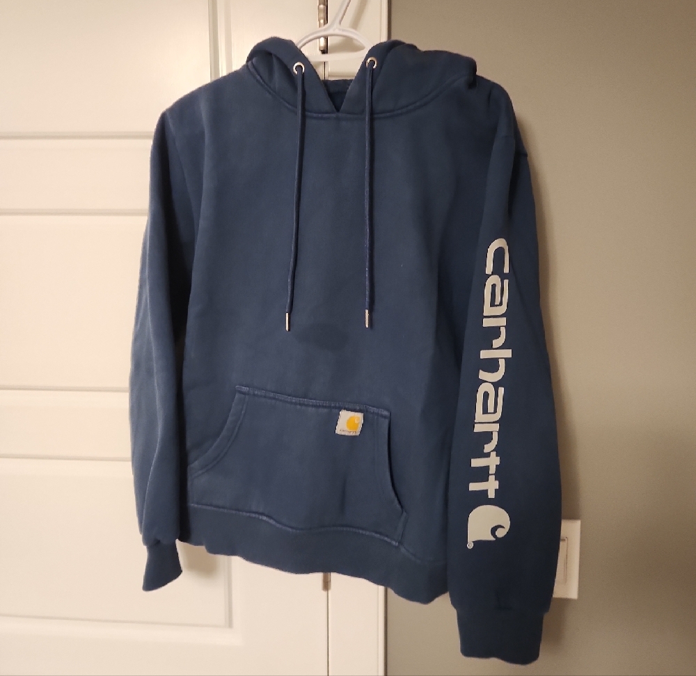 Boys XL Carhartt Blue Hoodie